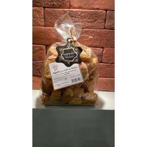 Παξιμάδια με σκόρδο κ βασιλικό 